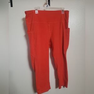 Women's Avia XXL Orange leggings